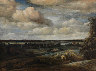 Philips Koninck - Dutch Panorama Landscape with a Distant View of Haarlem.webp