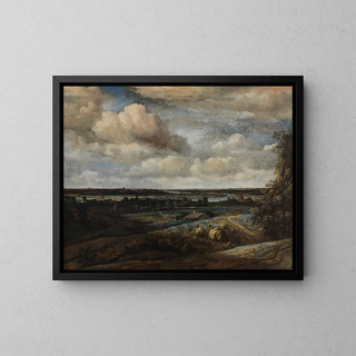 Philips Koninck - Dutch Panorama Landscape with a Distant View of Haarlem.webp