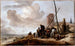Eine Küstenszene - Philips Wouwerman — Ansicht des Kunstwerks