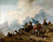 Schlachtenszene - Philips Wouwerman — Ansicht des Kunstwerks