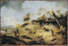 Sandbank mit Reisenden - Philips Wouwerman — Ansicht des Kunstwerks