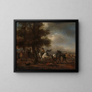 Philips Wouwerman - The Bucking Grey.webp