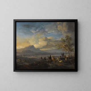 Philips Wouwerman - The Falcon Hunt.webp