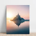 Luftaufnahme - Der Mont Saint-Michel aus der Vogelperspektive