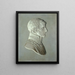 Ritratto di Bonaparte 1769-1821 in qualità di primo console - Piat Joseph Sauvage — quadro incorniciato alla parete