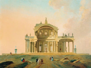 PierreAntoine Demachy - Fantastical Architectural Study With Figures.webp