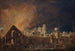 La Foire Saint-Germain pendant l'incendio notte del 16 al 17 marzo 1762 - Pierre-Antoine Demachy — vista dell’opera