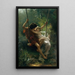 The Spring - Pierre-Auguste Cot — framed artwork on a wall