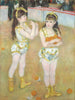 Akrobaten im Zirkus Fernando Francisca und Angelina Wartenberg - Pierre-Auguste Renoir — Ansicht des Kunstwerks