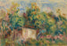 Cabanon près des Collettes - Pierre-Auguste Renoir — Ansicht des Kunstwerks