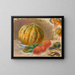 Composition con meloni e pomodori - Pierre-Auguste Renoir — quadro incorniciato alla parete