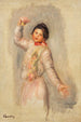 Danseuse aux castagnettes - Pierre-Auguste Renoir — vista dell’opera