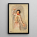 Danseuse aux castagnettes - Pierre-Auguste Renoir — quadro incorniciato alla parete