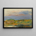 Falaise Verte et Mer - Pierre-Auguste Renoir — quadro incorniciato alla parete