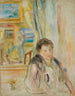 Donna in un interno - Pierre-Auguste Renoir — vista dell’opera