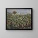 Campo di bananiers - Pierre-Auguste Renoir — quadro incorniciato alla parete