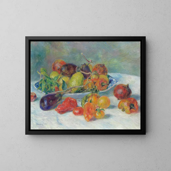 Früchte des Südens - Pierre-Auguste Renoir — gerahmtes Bild an der Wand