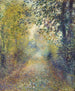 In den Wäldern - Pierre-Auguste Renoir — Ansicht des Kunstwerks