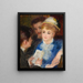 La Lecture du rôle - Pierre-Auguste Renoir — quadro incorniciato alla parete