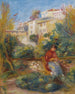 La Terrasse à Cagnes - Pierre-Auguste Renoir — vista dell’opera