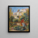 La Terrasse à Cagnes - Pierre-Auguste Renoir — quadro incorniciato alla parete
