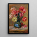 Das Bouquet - Pierre-Auguste Renoir — gerahmtes Bild an der Wand