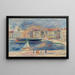 Le Port de Saint-Tropez - Pierre-Auguste Renoir — quadro incorniciato alla parete
