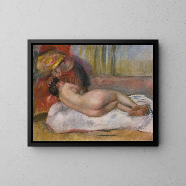 Le Repos - Pierre-Auguste Renoir — quadro incorniciato alla parete