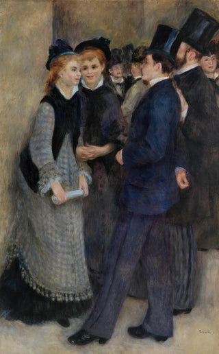 PierreAuguste Renoir - Leaving the Conservatory La Sortie du conservatoire.webp