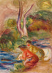 Les Laveuses - Pierre-Auguste Renoir — Ansicht des Kunstwerks