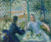 Mittagessen im Restaurant Fournaise - Pierre-Auguste Renoir — Ansicht des Kunstwerks