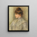 Madame Powers née Suzanne Noël - Pierre-Auguste Renoir — quadro incorniciato alla parete