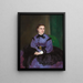 Mademoiselle Sicot - Pierre-Auguste Renoir — gerahmtes Bild an der Wand
