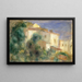 Maison de la Poste Cagnes - Pierre-Auguste Renoir — gerahmtes Bild an der Wand