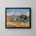Mont Sainte-Victoire - Pierre-Auguste Renoir — gerahmtes Bild an der Wand