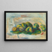 Stillleben mit Mandeln - Pierre-Auguste Renoir — gerahmtes Bild an der Wand