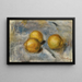 Stillleben mit Zitronen - Pierre-Auguste Renoir — gerahmtes Bild an der Wand