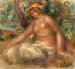 Nu seduto - Pierre-Auguste Renoir — vista dell’opera