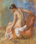 Akt am Sessel - Pierre-Auguste Renoir — Ansicht des Kunstwerks