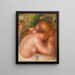 Nude Torso of Young Girl Torse nu de jeune fille - Pierre-Auguste Renoir — quadro incorniciato alla parete