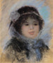 Portrait einer Frau - Pierre-Auguste Renoir — Ansicht des Kunstwerks
