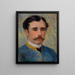 Portrait eines Mannes Herr Charpentier - Pierre-Auguste Renoir — gerahmtes Bild an der Wand