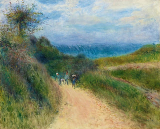 Route de Berneval - Pierre-Auguste Renoir — Ansicht des Kunstwerks