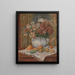Nature morte ai fiori e fichi d'India - Pierre-Auguste Renoir — quadro incorniciato alla parete