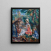 Der Apfelverkäufer - Pierre-Auguste Renoir — gerahmtes Bild an der Wand