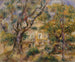 La Ferme aux Collettes à Cagnes - Pierre-Auguste Renoir — Ansicht des Kunstwerks