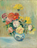 Vaso di rose e dalie - Pierre-Auguste Renoir — vista dell’opera