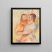 Washerwoman and Child La Blanchisseuse et son enfant - Pierre-Auguste Renoir — quadro incorniciato alla parete