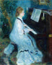 Donna al pianoforte - Pierre-Auguste Renoir — vista dell’opera