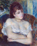 Donna su una poltrona - Pierre-Auguste Renoir — vista dell’opera